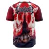 Back view of jersey showing hooded reaper graphic and Sudden Death text on red haze