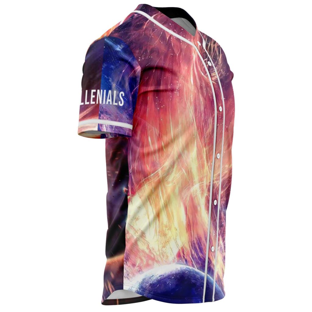 Illeniumandillenials Fire Custom Jersey Rave Bonfire