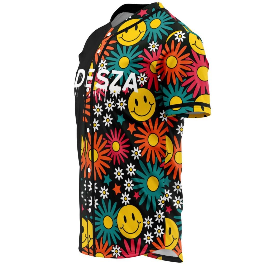 DUO FLOWER JERSEY Rave bonfire