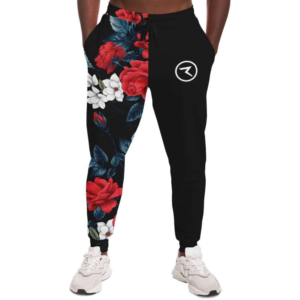 Fractal Flowers Fire Style Joggers main image 0