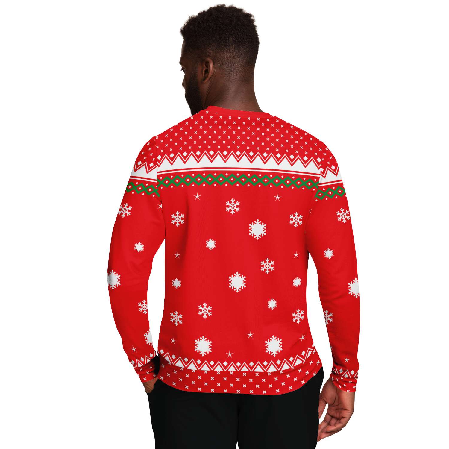 Credit Card Ugly Christmas Sweater - Rave bonfire