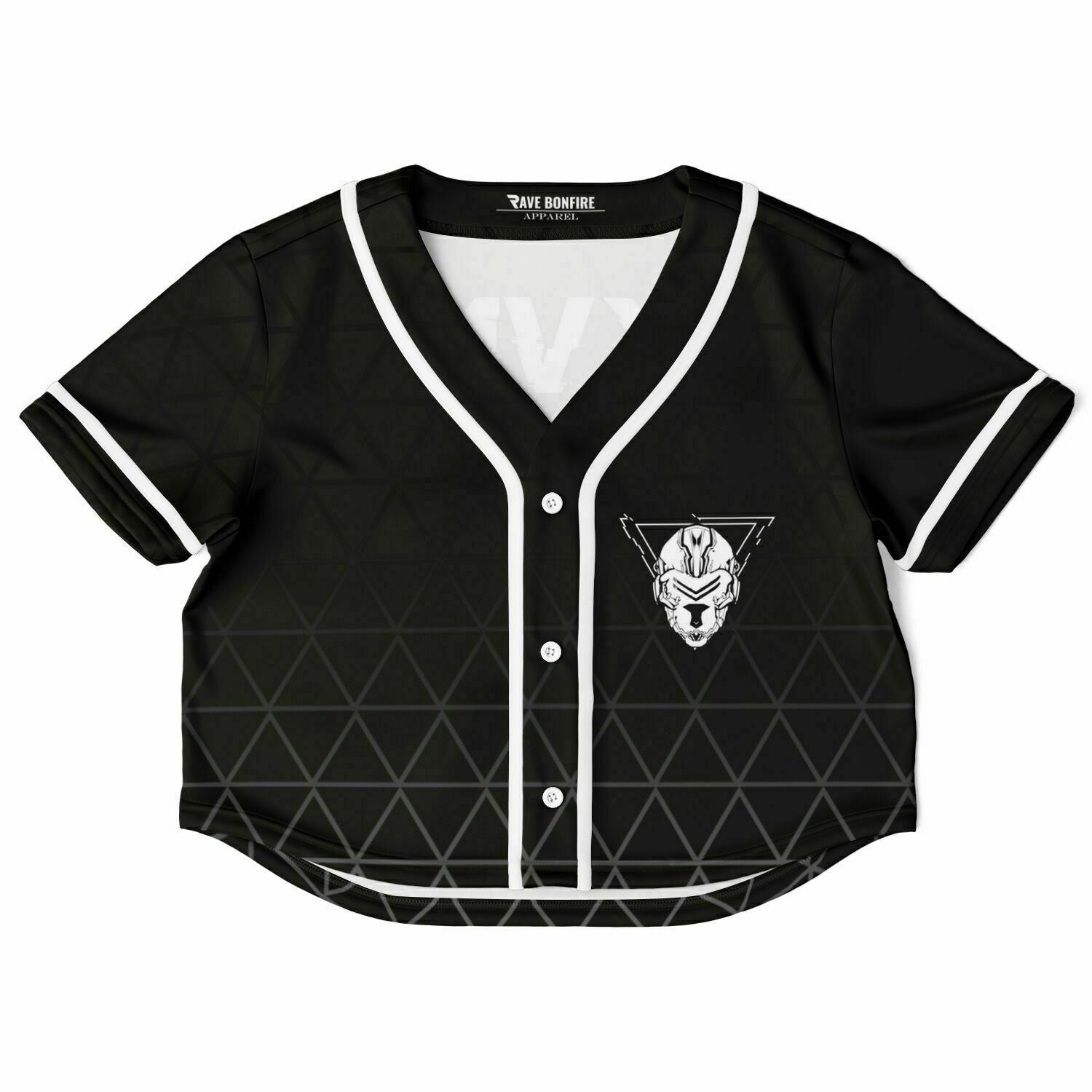 Checkered Molly Monster Smiley Face Black and White Baseball Jersey M | Rave Wonderland | Outfits Rave | Festival Outfits | Rave Clothes
