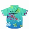 Back view of hooded jersey with crab character and text reading are you feeling it