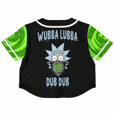 Back view featuring colorful character graphic and text design