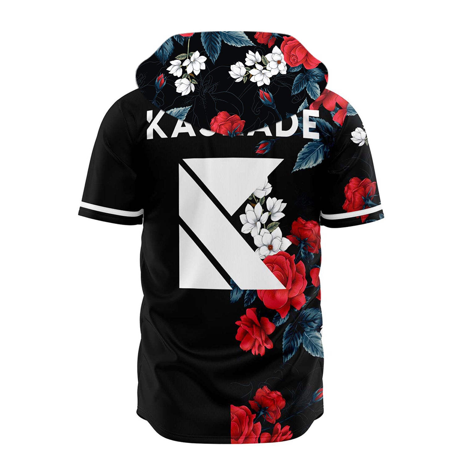 LV x Riddim baseball jersey - Rave bonfire