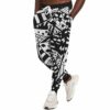 Men's abstract doddles joggers.