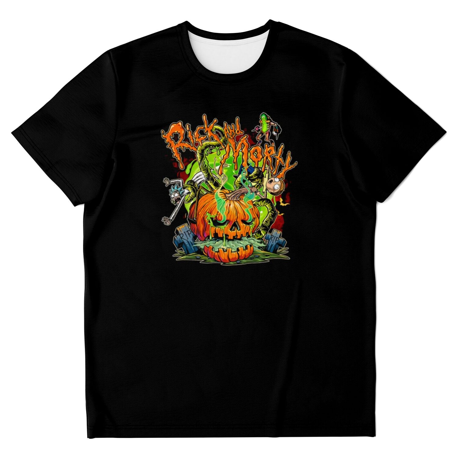 Rick and morty halloween T-shirt