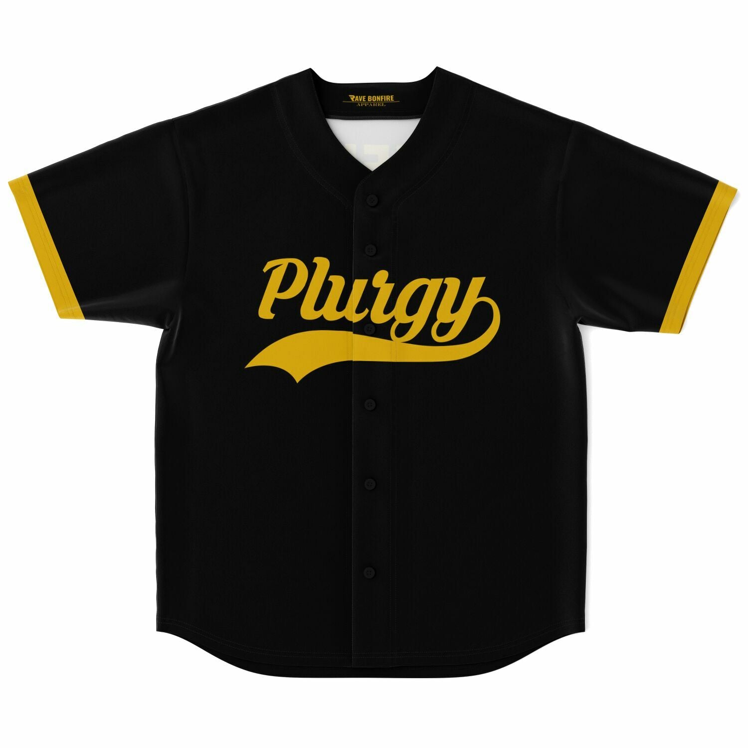 A Chi Flower baseball jersey with the word putty on it.