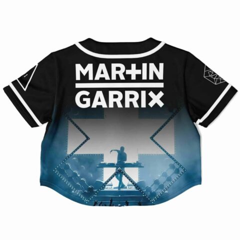 Back view featuring bold text and stage-inspired imagery
