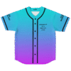 Teal-to-purple gradient jersey with crossed-out “FUCK ME UP” and “ON A SPIRITUAL LEVEL” front view