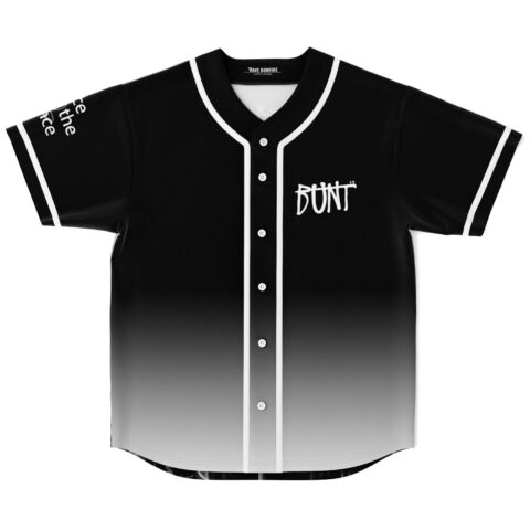 Black gradient front with BUNT logo and white piping, shown in a flat product view