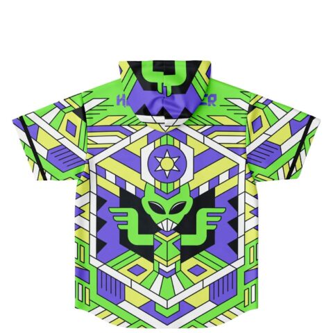 Back view showcasing bold design and hidden hood details.