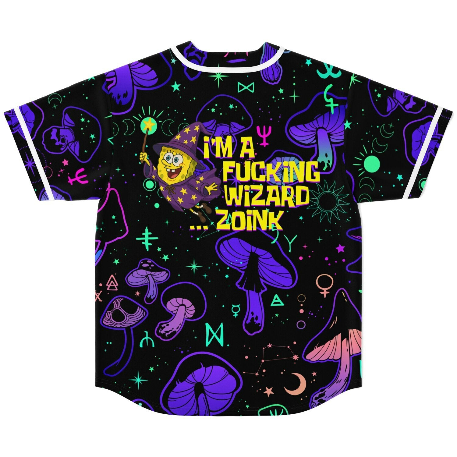 I'm a fucking wizard Baseball Jersey