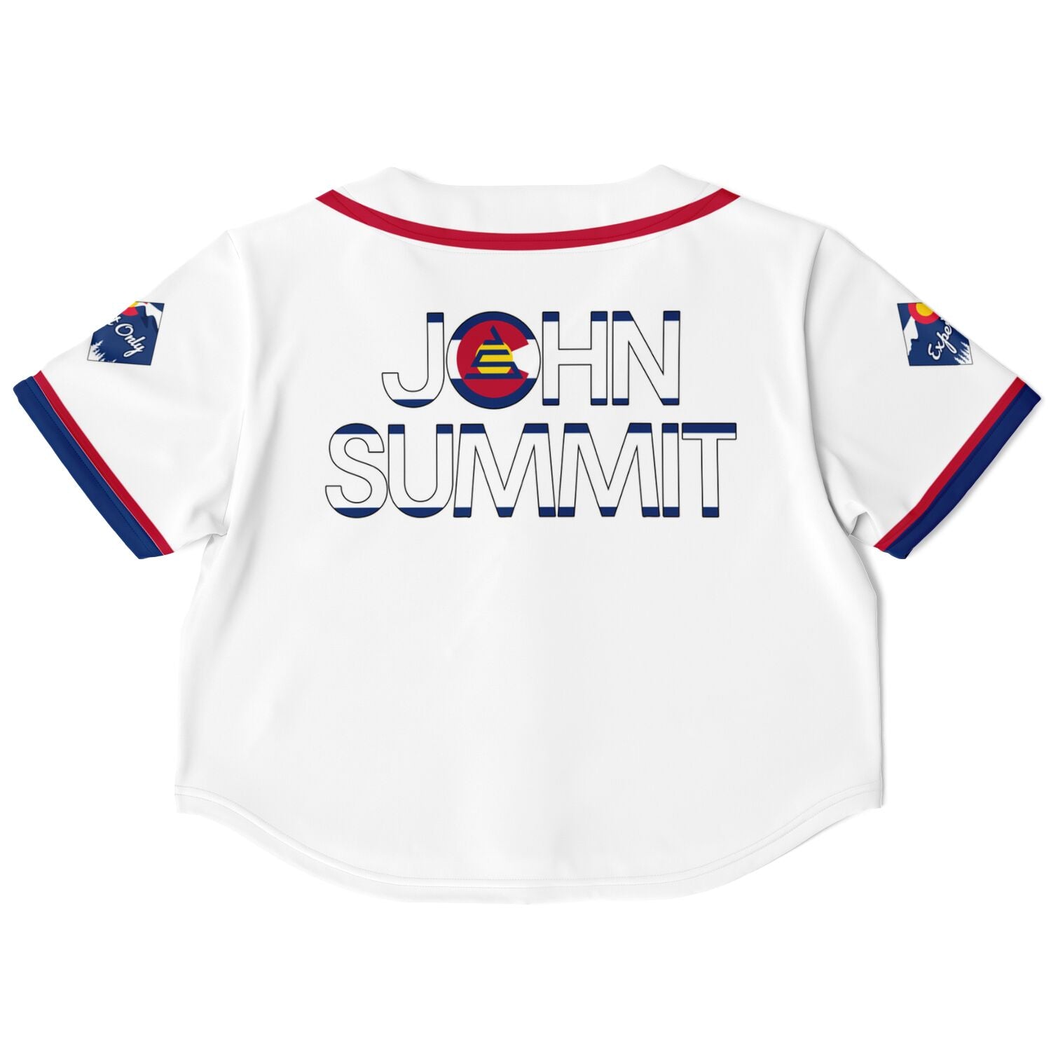 John R custom Cropped Baseball Jersey