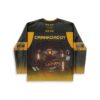 Black and gold 3D-rendered rave jersey back featuring a futuristic console and “CRANKDADDY” text