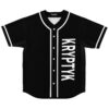 Black KRYPTYK lettering with white piping on the front view, displayed against a white background