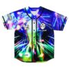 Front view featuring a neon laser concert-stage pattern with “Don’t Trip” and “EST. 1972” text