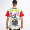 Anime-inspired elemental orb artwork and “elements” text displayed on a model, back view
