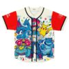 Anime-inspired creature cast and “POLAR SOUNDS” lettering on a cream jersey, front view