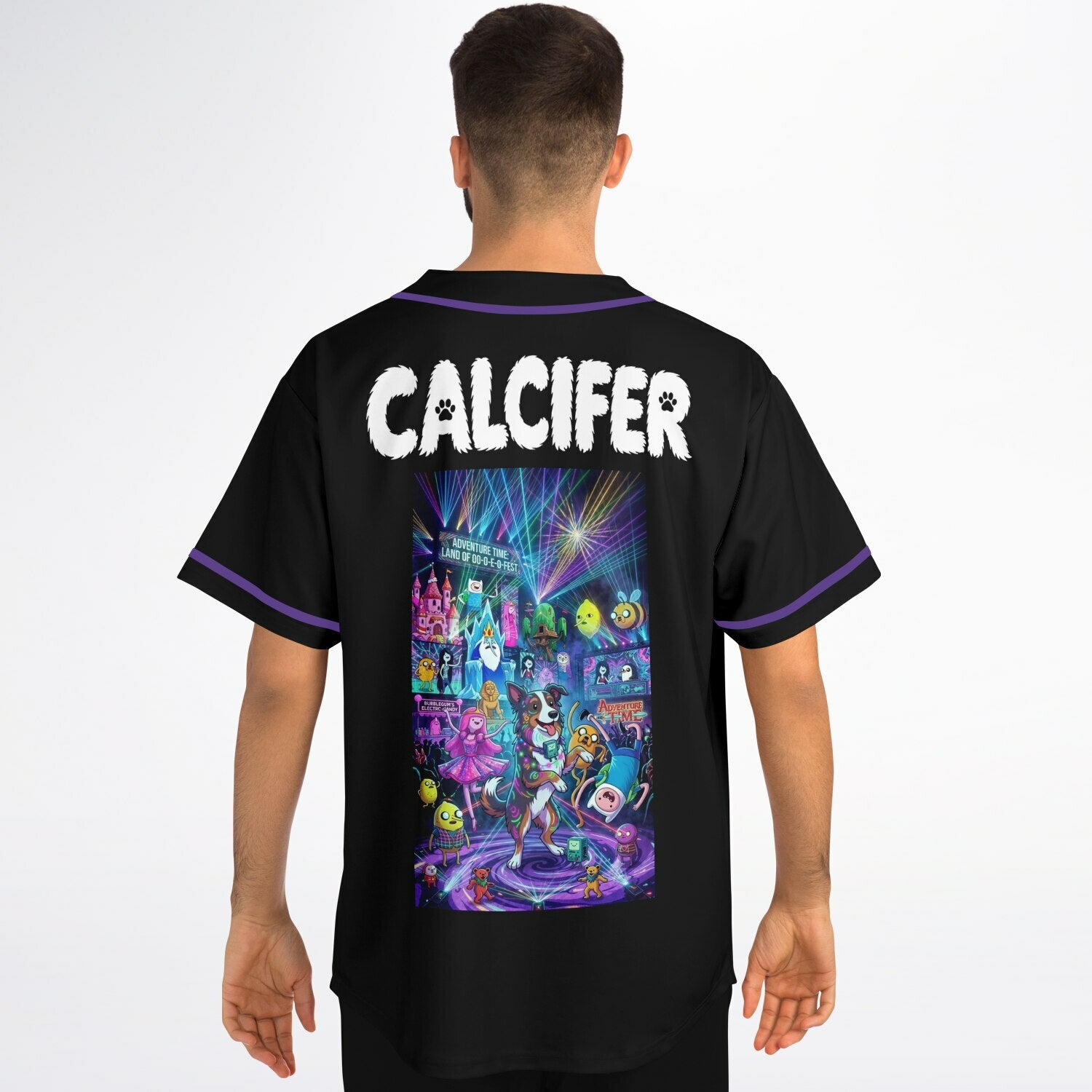 rave baseball jersey โ all-over print, black โ view 3