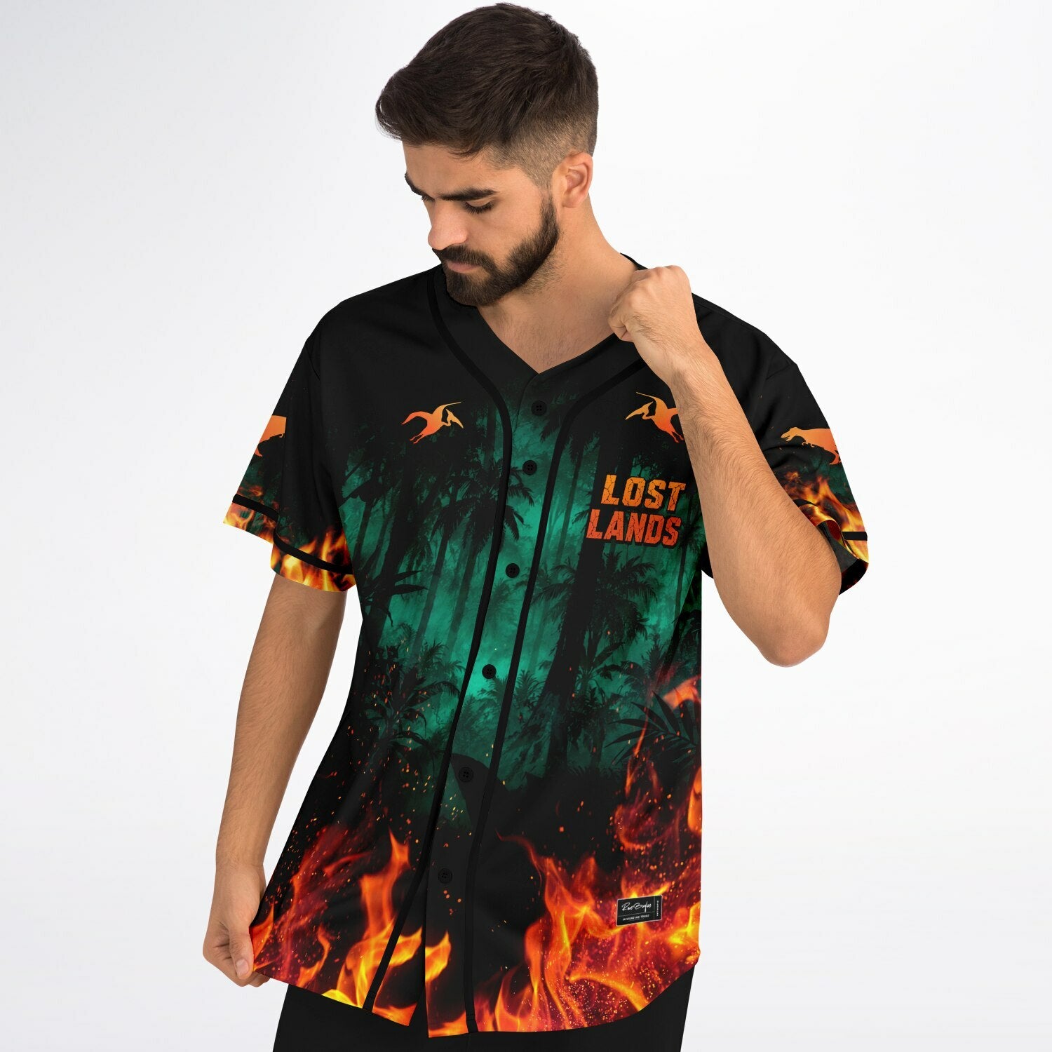 Riley custom Baseball Jersey - Image 4