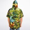 rave hooded baseball jersey — pokemon eevee, vibrant – view 4