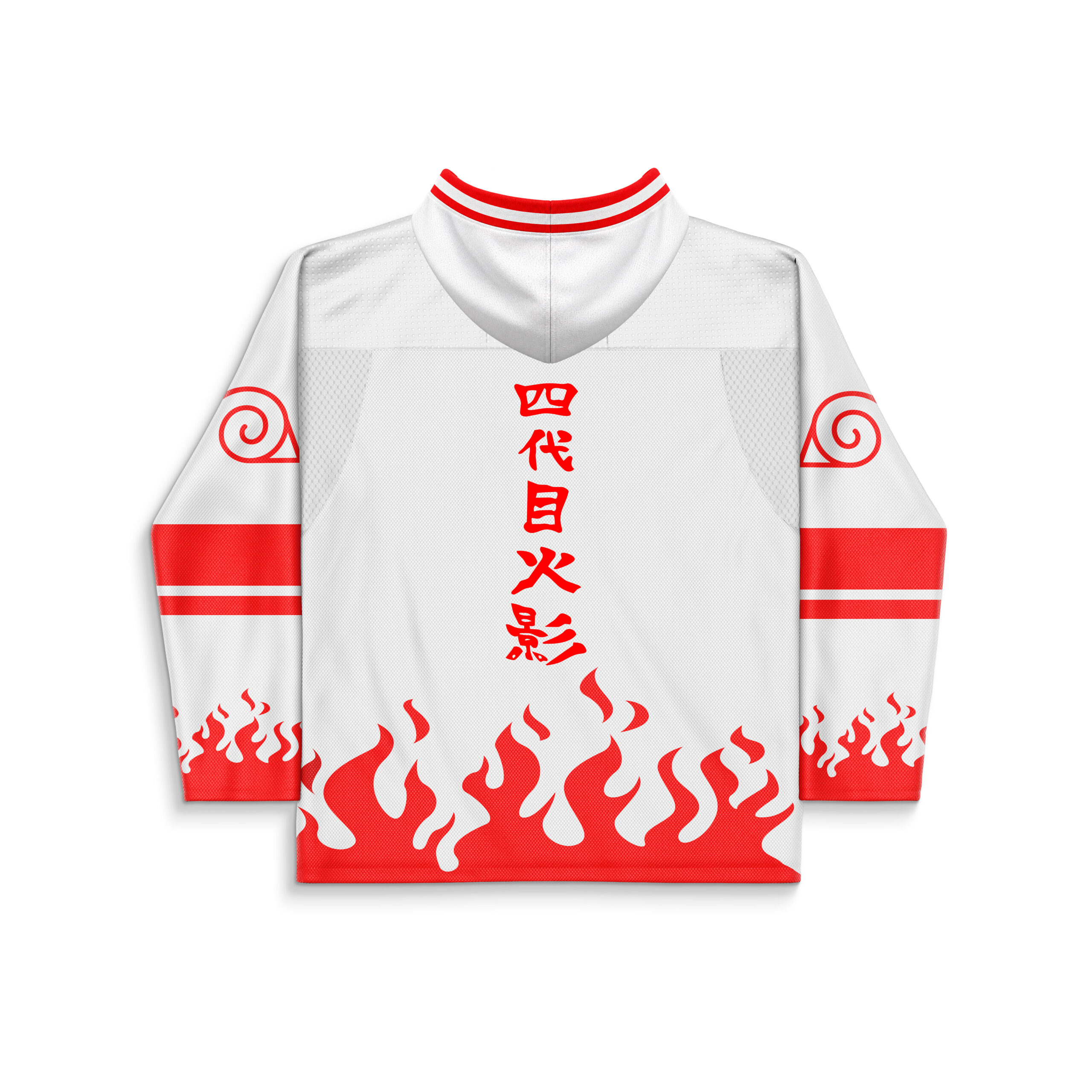 Minato cosplay custom hooded Hockey Jersey - Image 3
