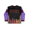 rave hockey jersey — five nights, black – back view