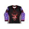 rave hockey jersey — five nights, black