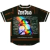 Zeds Dead rave baseball jersey — retro crt, black – view 3