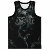 rave basketball jersey — wispy white, black