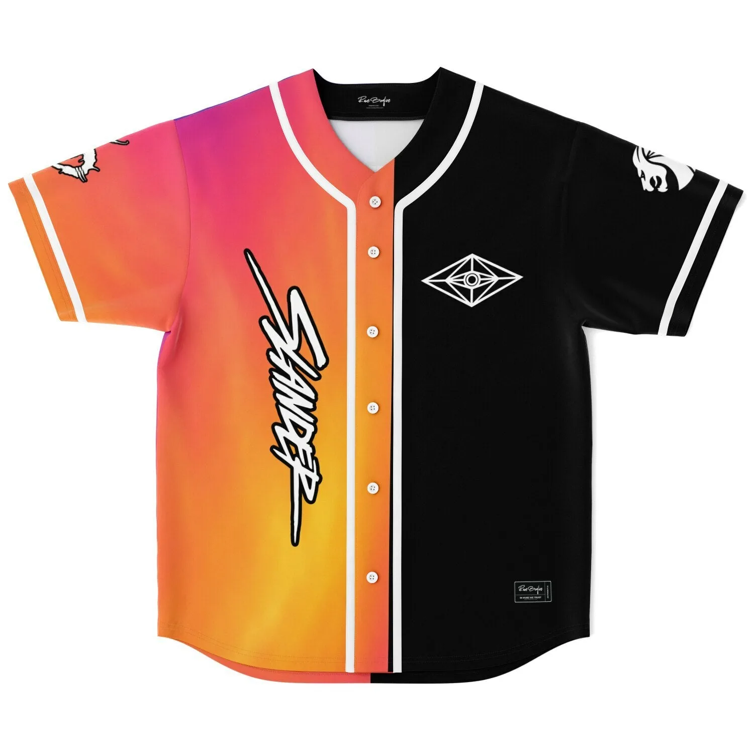 Stella custom Baseball Jersey โ view 1