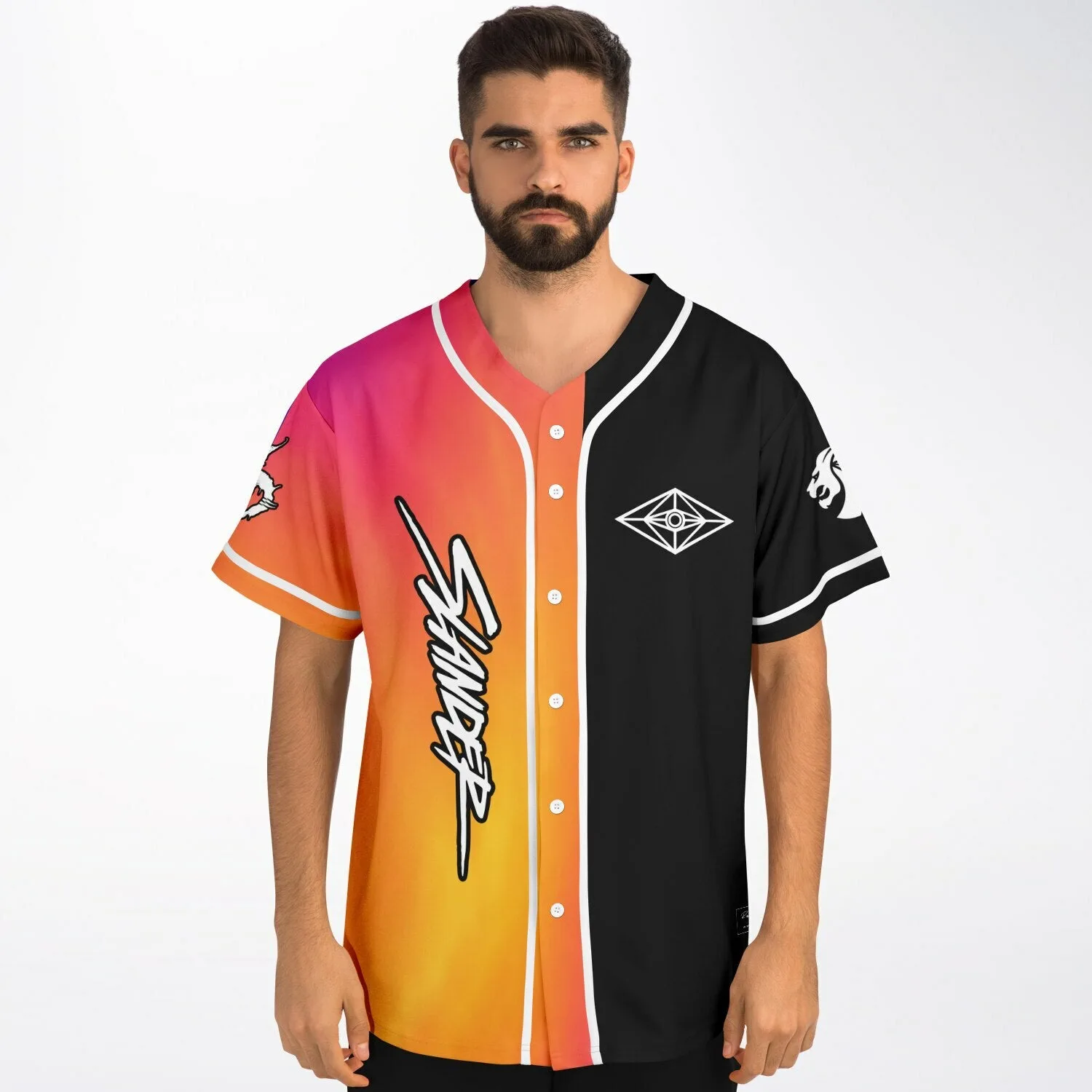 Stella custom Baseball Jersey โ view 3