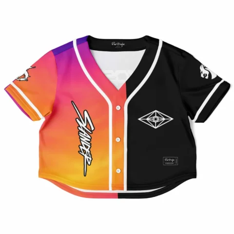 Stella custom Cropped Baseball Jersey — view 2