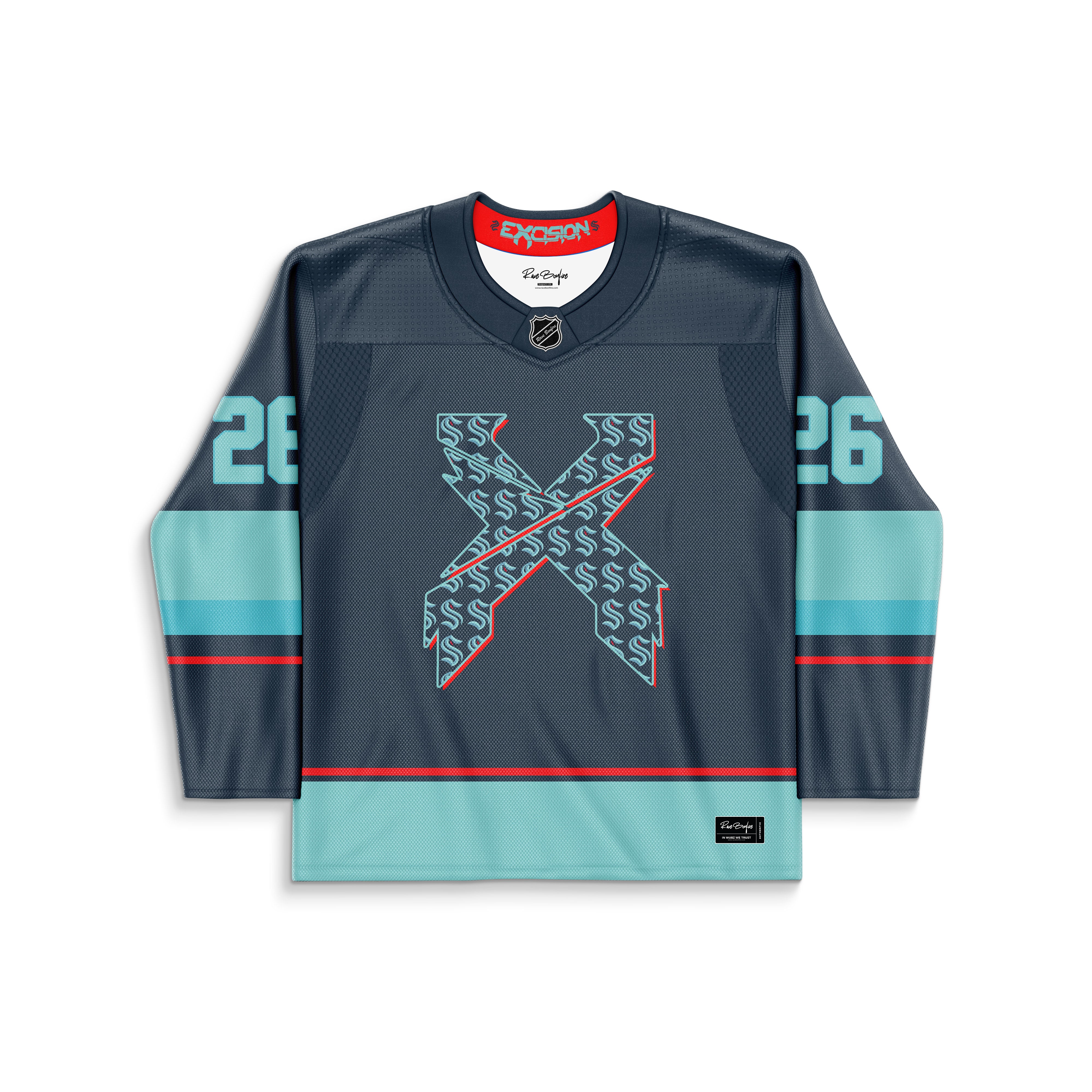 Shaun custom Hockey Jersey