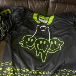 Rusko Black Neon Three Overlapping Rave Hockey Jersey photo review