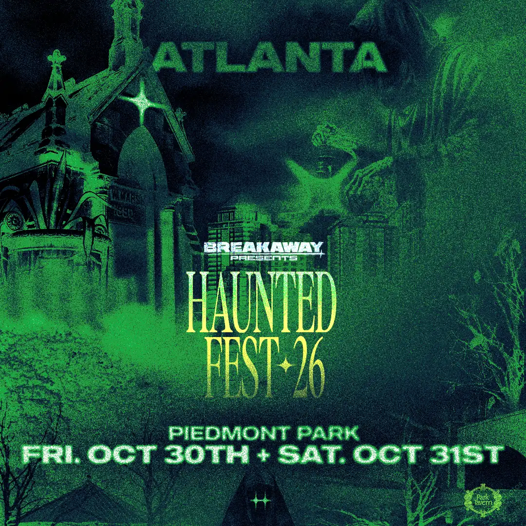 Haunted Fest Atlanta 2026 official lineup poster